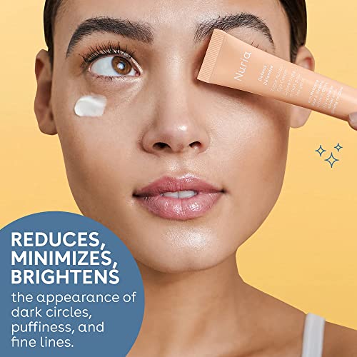 Nuria - Defend Triple Action Eye Cream for Dark Circles, Puffiness and Fine Lines, Nourishing Under Eye Cream with Ginseng and Mulberry Root, 15mL/0.5 fl oz