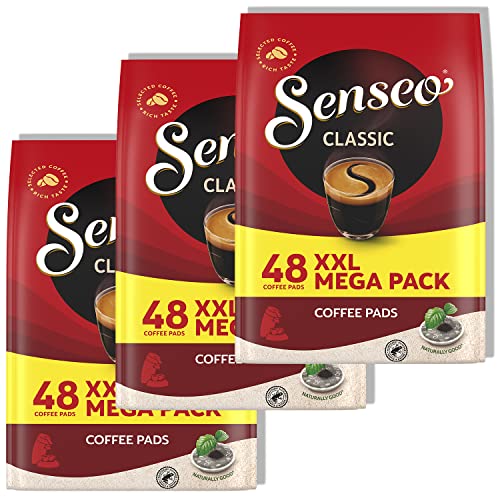 Senseo Classic Medium Roast Coffee Pods - 144 Count Pack of 3 Variation