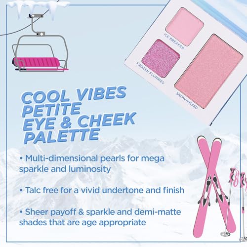 Kids & Teens Makeup Gift Set with Brushes, Glitter & Lip Gloss