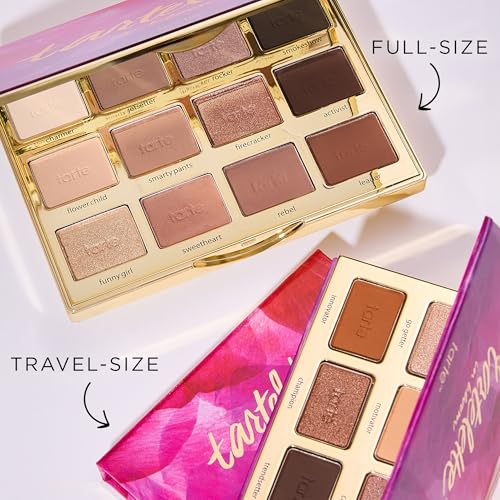 Mini Eyeshadow Palette with Neutral & Bronze Shades - Longwear & Cruelty-Free