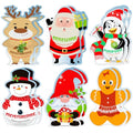 36 Pack Christmas Face Masks Set - Holiday Skincare Facial Sheet Masks for Women & Men - Festive Stocking Stuffer