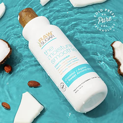 Moisturizing Hair Conditioner with Coconut, Agave & Almond Milk - 18 Fl Oz