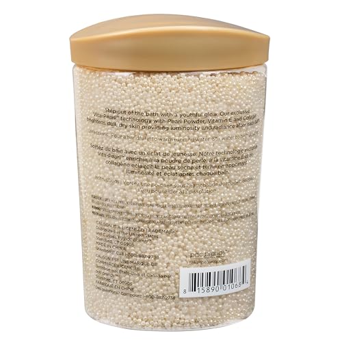 Calgon Renewing Pearls Bath Additive - 16 oz, Pack of 4 - Hydrating Pearl & Vitamin E