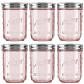 WELLIFE 12-Pack Mason Jars 16 oz with Lids ? Wide Mouth Glass mason jars, Airtight Leak-Proof canning jars 16 oz for Food Storage, Fermenting, Pickling, Freezing, and Crafts