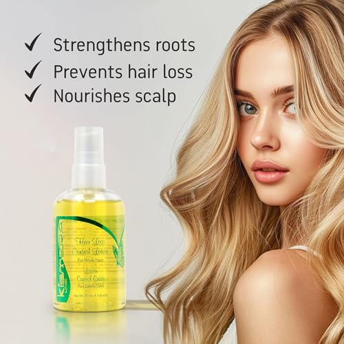 Kismera Hair Loss Control Lotion 4oz - Thinning Hair Treatment for Men & Women