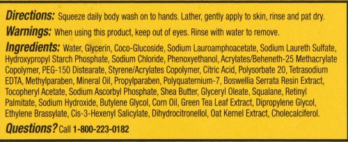 Moisturizing Body Wash for Sensitive Skin Fragrance-Free 10oz
