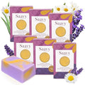 Lavender Chamomile Organic Handmade Soap Bar 5 Oz - 2 Pack Vegan Moisturizing Gift Set