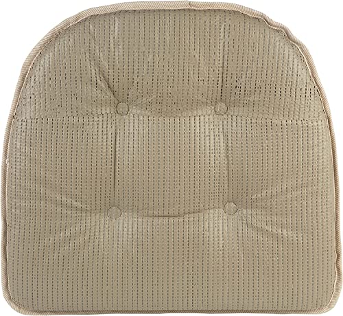 Linear Stone 6-Pack Non-Slip U-Shaped Chair Cushions for Dining & Office