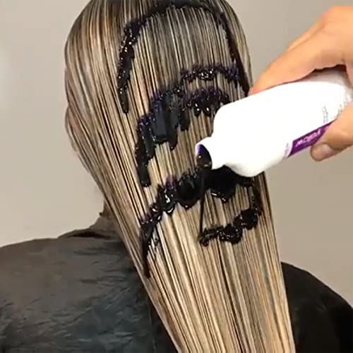 Fanola No Yellow Purple Shampoo & Nutri Care Deep Conditioner 11.8 oz 2 Pack for Blonde & Damaged Hair - Anti Brass Toning