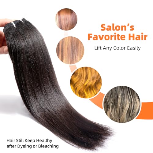 Clytie 10-Inch Yaki Straight Raw Human Hair Bundle - Lasts 5 Years