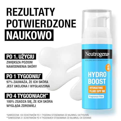 Neutrogena Hydro Boost SPF50 Hydrating Face Fluid with Hyaluronic Acid 50ml