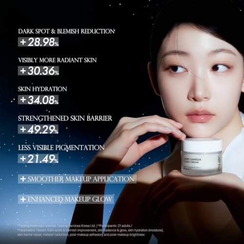 OHIR White Camellia Glutathione Face Cream 50ml Hydrating Brightening Skincare