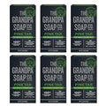 Pine Tar Bar Soap for Men - 3.25 Oz, Pack of 6, Deep Cleansing & Moisturizing