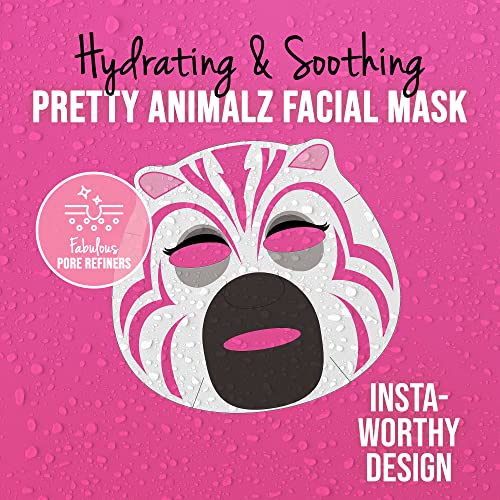 Animal Character Sheet Masks Pack of 12 - Hydrating K-Beauty Facial Masks for All Skin Types - Mixed / 1 Count