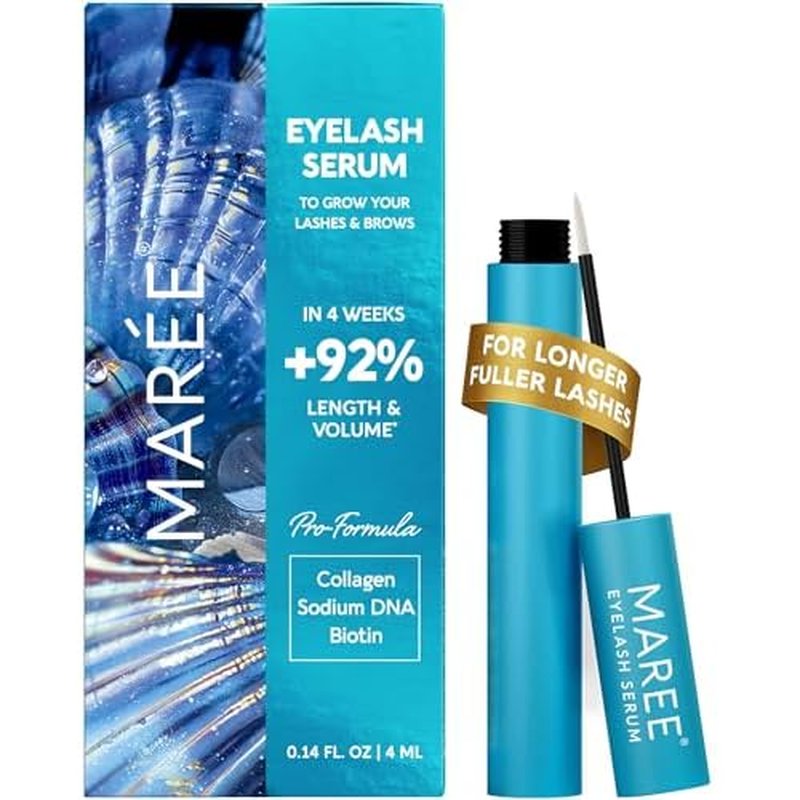 MAREE Eyelash Serum To Grow Lashes & Brows ? Eye Lash Serum for Eyelash Growth Without Prostaglandin ? Rapid Enhancing Lash Growth Eyebrow Boost Oil ? S?rum De Pesta?as Suero Para Pesta?as Crecimiento