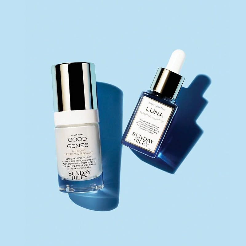 Sunday Riley Power Couple Kit - Good Genes + Luna Sleeping Night Oil