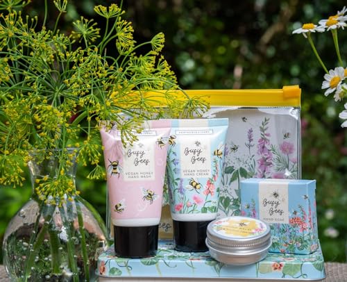 Vegan Hand Care Set with Shea Butter & Botanical Extracts - Moisturizing, Cruelty-Free