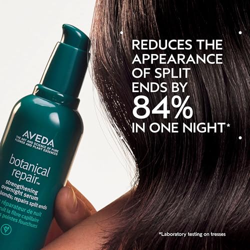 Aveda Botanical Repair Strengthening Overnight Hair Serum 1 Fl Oz Travel Size - Bond-Building & Split End Repair