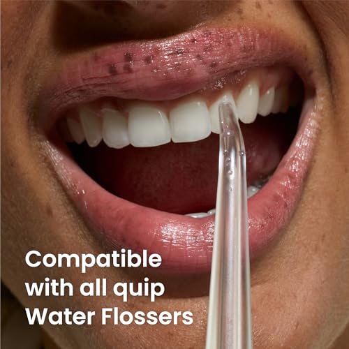 Water Flosser Replacement Tips - Clear, 3 Pack for Oral Care