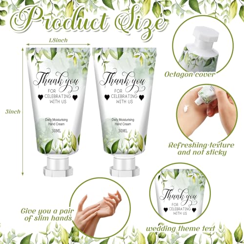 Wedding Hand Cream Set - 50 Pack 1 Oz/30 ml Bulk Lotion for Gifts