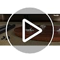 Semjar Oval Walnut Coffee & End Table Set - 2 Pcs Nesting Modern Living Room Furniture