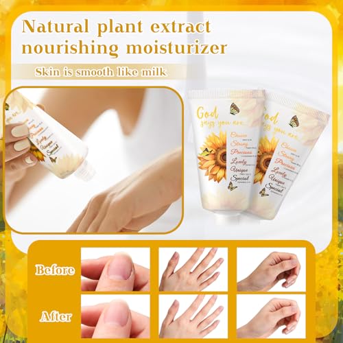 50 Pack Christian Hand Lotion Gift Set - Rustic Bible Verse Moisturizer for Women