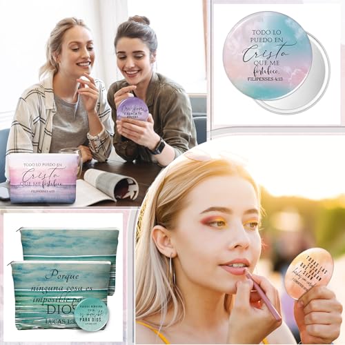 30-Piece Christian Gifts Set for Women - Bright Colors, Spanish Style