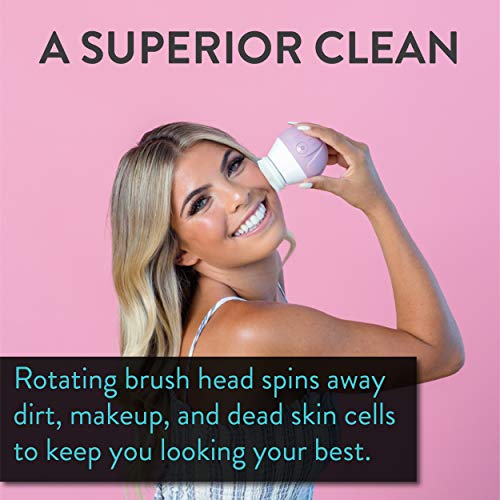 Silicone Replacement Brush Head for TAO Clean Orbital Face Cleansing Brush - White