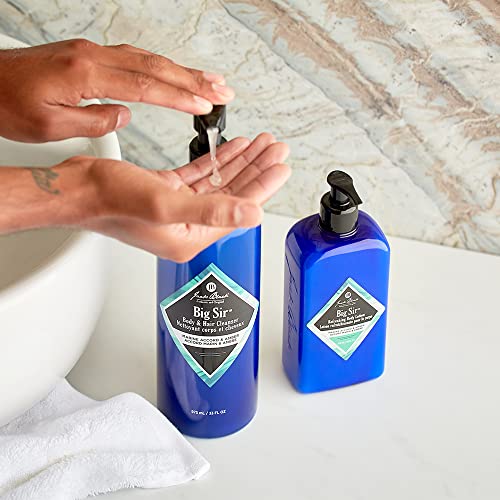 Jack Black Big Sir Body Lotion 16 Fl Oz - Aromatic Moisturizer with Aloe Vera & Hyaluronic Acid