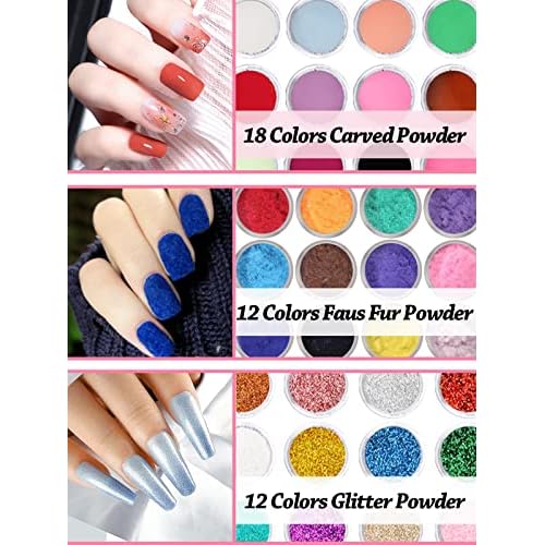 48 Colors(24Pcs-dual) Nail Art Pens Set, 3D Nail Polish Pens Quick-Drying Acrylic Paint Markers, Dotting Liner Brush for DIY Nail Design, Home & Salon Manicure Tools, MarkerPen