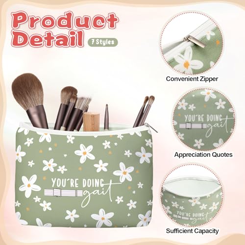 14 Pcs Physical Therapy Gifts Physical Therapist Makeup Bag Employee Appreciation Gifts Day for Women Pt Therapist Occupational Therapy