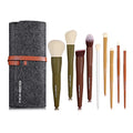 Makeup Brushes Set - 5 Color Kabuki Makeup Brush Kit with Soft Synthetic Fibers