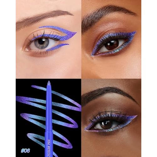 BLUE LOVE Loose Setting Powder - Oil Control Makeup Foundation for a Smooth, Flawless Finish - Waterproof Compact for Long-lasting Wear (Purple)