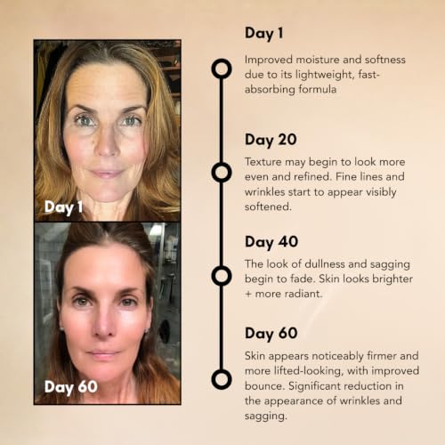 Organic Anti-Aging Face Cream with Collagen Boosting Botanicals - Wrinkle-Free Skin