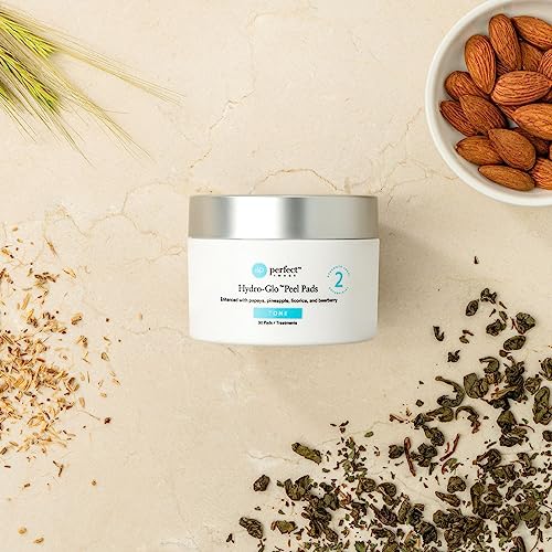 Hydro-Glo Peel Pads 40% Strength with Kojic, Mandelic, Glutathione & Natural Extracts