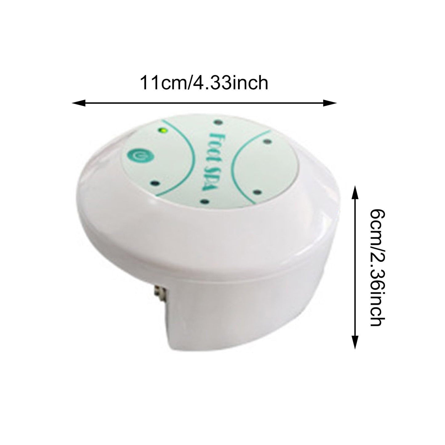 2025 Ionic Foot Bath Detox Machine - Portable Ionic Feet Spa with Advanced Detox Technology, Fast Detox Cycles & Lightweight Design for Home/Salon Use, Safe & Rejuvenating Self-Care (No Tub Included)