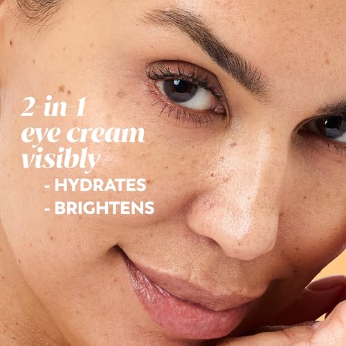 Olay Brightening Vitamin C Eye Cream 0.5 Fl Oz - Hydrating Under Eye Treatment for Dark Circles & Dull Skin