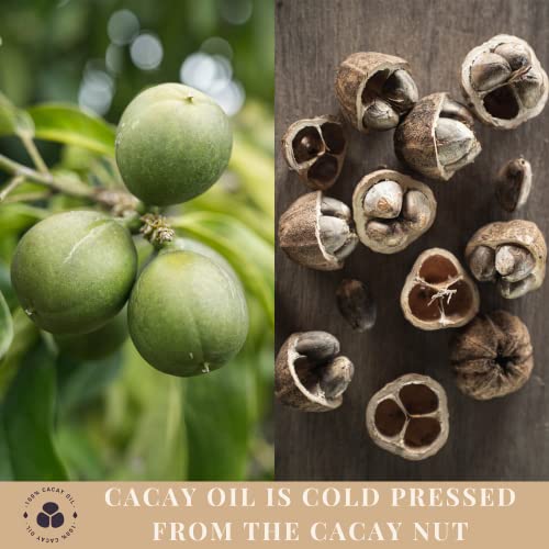 Cacay Oil Natural Skin Care Oil for Wrinkles & Hydration - 100%