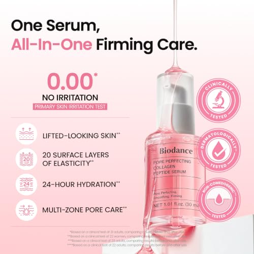 Firming Collagen Peptide Face Serum - Youthful, Hydrated Skin - 1.01 Fl Oz - Pack of 1