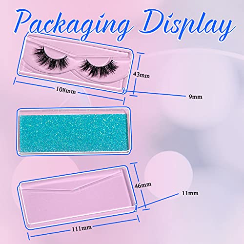 FARRED Style i-100 Pairs 10 Styles 100 Pairs Bulk Faux Mink 8D Dramatic Lashes