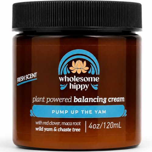 Wild Yam Body Cream with Fresh Scent - All-Natural Botanical Moisturizer, 4 oz - Pump Up the Yam