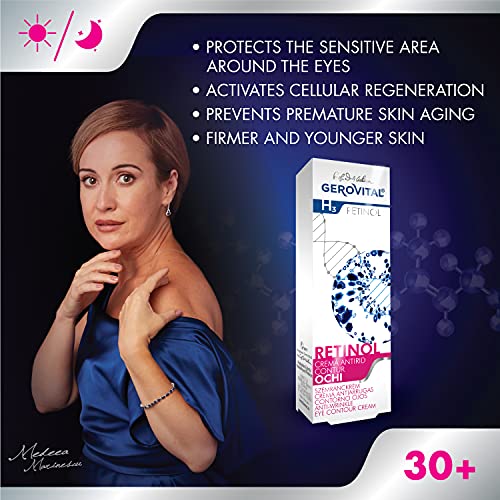 Gerovital Retinol Eye Cream for Wrinkle Prevention & Firming - 15ml