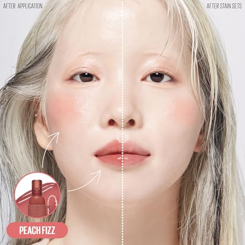 Kaja Lip & Blush Jelly Charm 05 Peach Fizz - Cream Tinted Lip & Cheek Stain