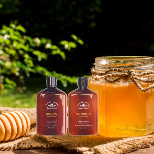 Sea Buckthorn and Honey Hair Shampoo - Nourishing Natural Hair Care 12 oz
