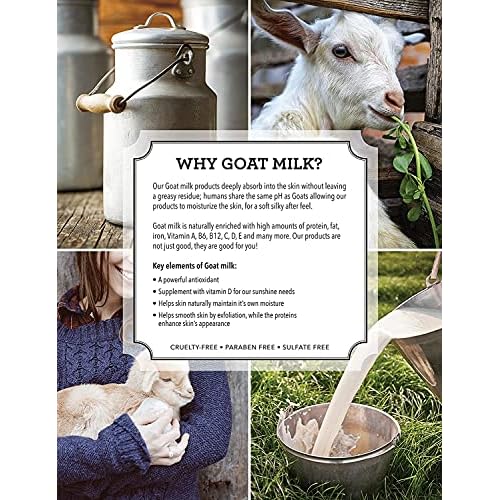 Dionis - Goat Milk Skincare Verbena and Cream Scented Hand Cream (1 oz) - Made in the USA - Cruelty-free and Paraben-free
