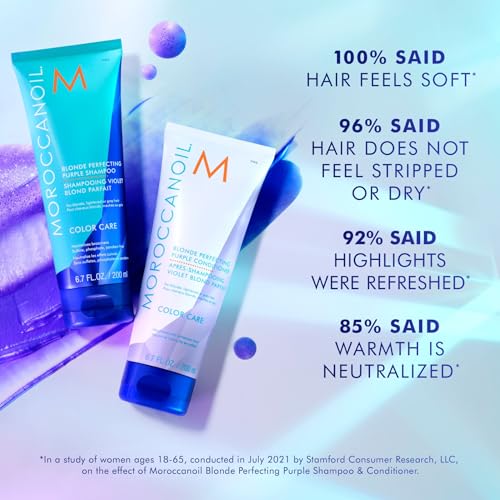Moroccanoil Blonde Perfecting Purple Shampoo