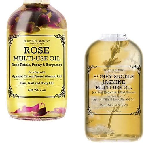 Multi-Use Rose Facial & Body Oil with Vitamin E - 4 fl oz