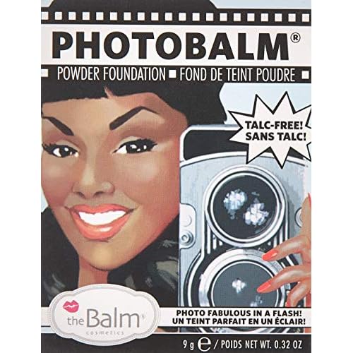 theBalm PhotoBalm Talc Free Powder Foundation, After Dark