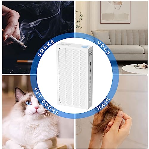 2 Pack Tio2 HEPA Air Filter Replacement Compatible with Electrolux Aerus Lux Guardian