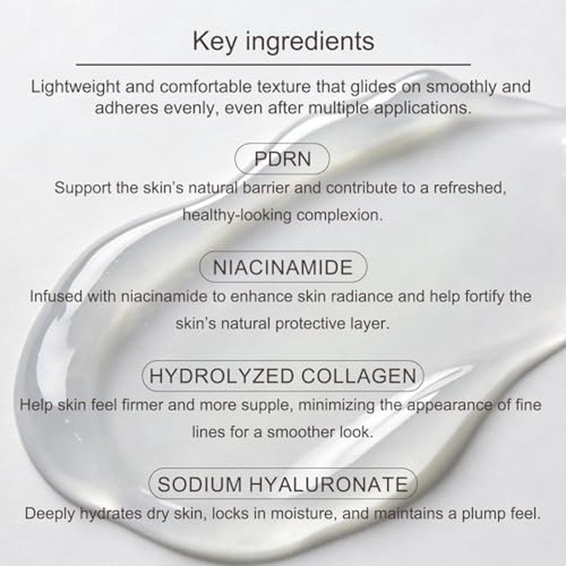 Advanced PDRN Rejuvenating Cream | High-Purity Salmon DNA PDRN (1200ppm) | Lightweight Gel Moisturizer for Age-Supportive Comfort | Inspired Formula, 0.7 Fl Oz (1)